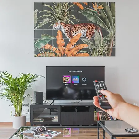 Apartament Business-Apartment - Flughafen & Messe - Parkplatz